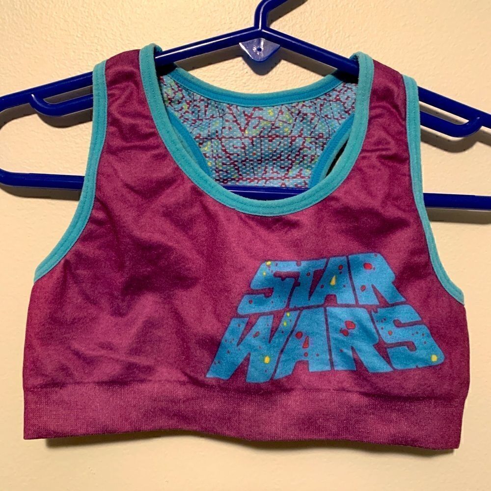 Girl’s Reversible Star Wars Sports Bra